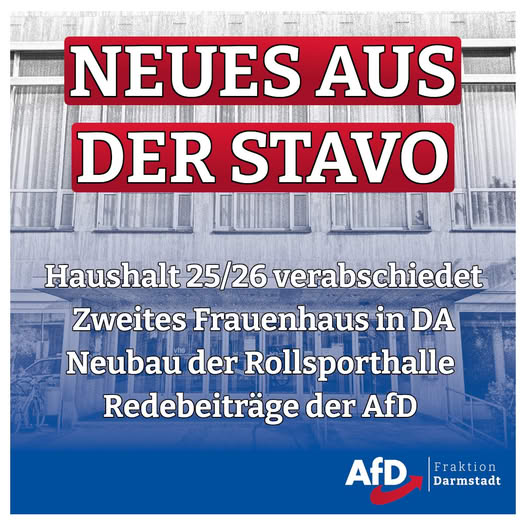 Neues aus der StaVo April 2025